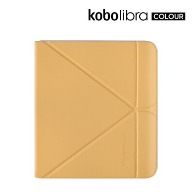 Kobo Libra Colour 原廠磁感應保護殼 | 起司黃