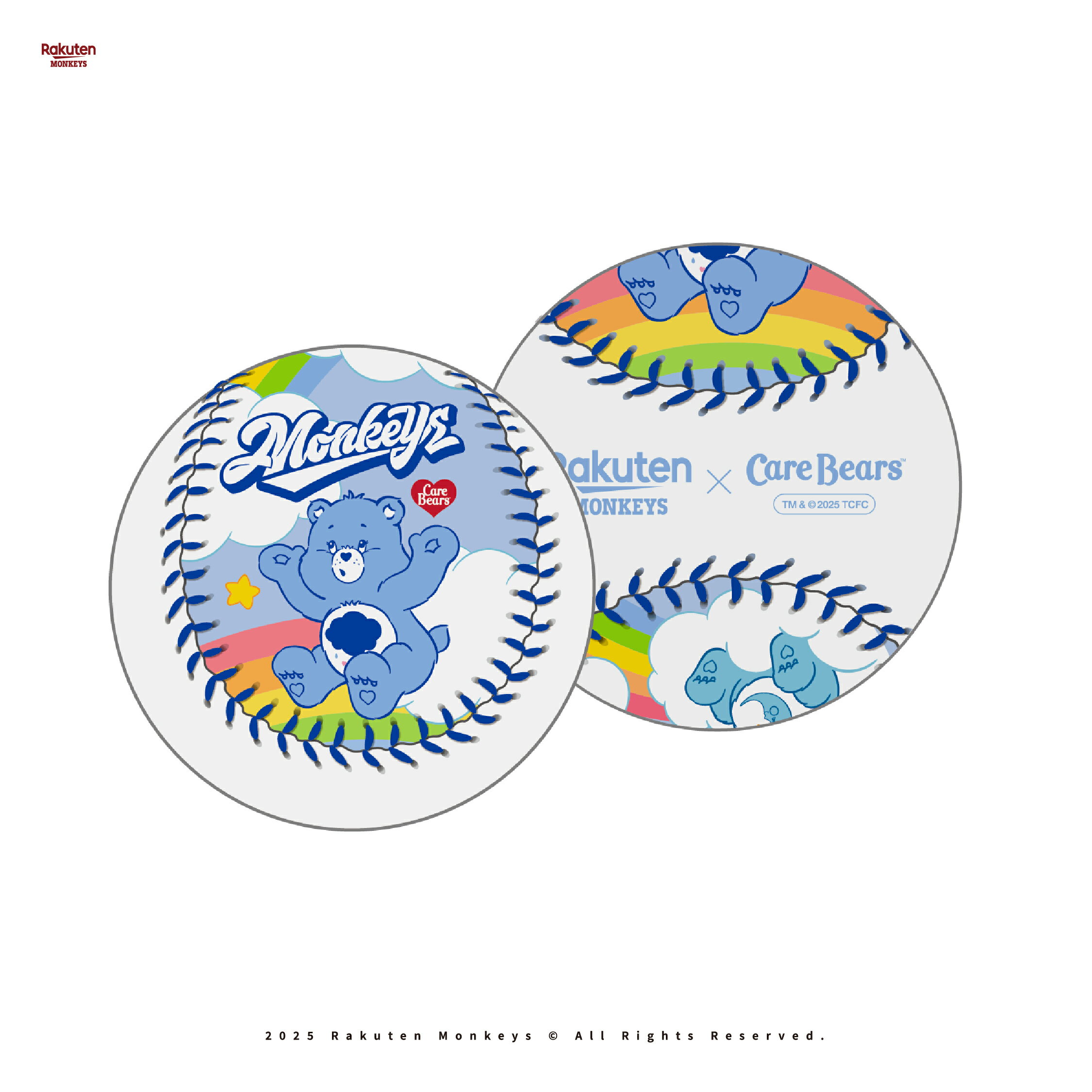 Rakuten Monkeys × Care Bears™ - 紀念球(3款)