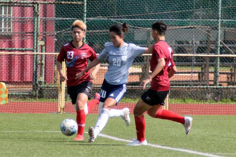大專足球女子組戰況激烈　台體、輔大、師大並列第一