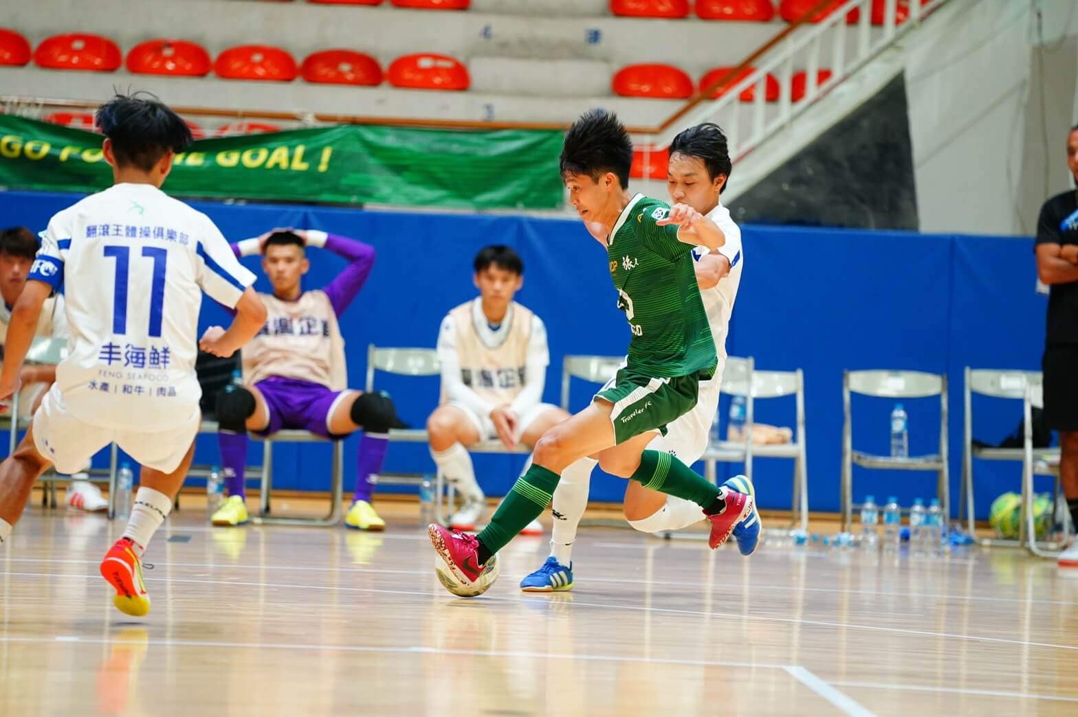五人制聯賽「台中旅人」主場開踢　運動局祝勝並持續推展