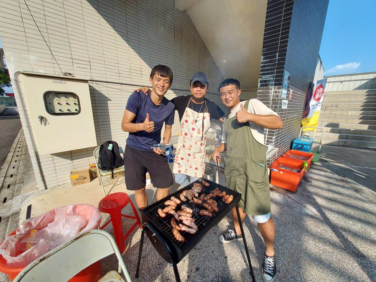打造幸福球隊 航源FC全隊舉行中秋烤肉 打造幸福球隊 航源FC全隊舉行中秋烤肉