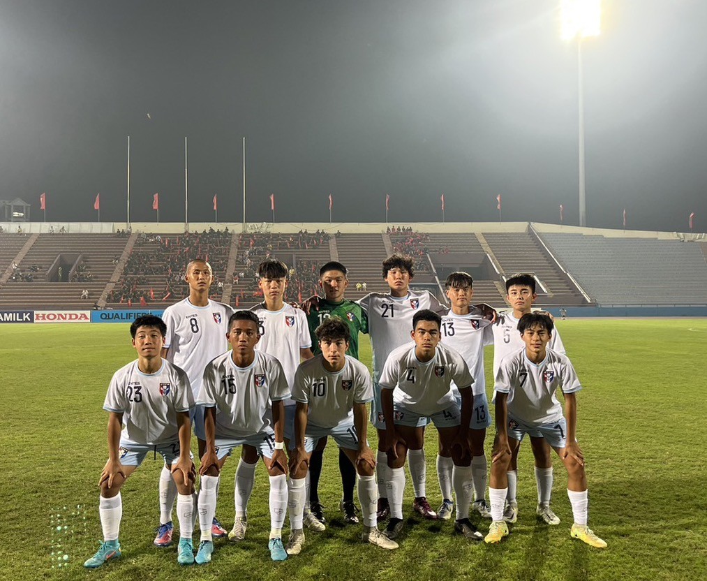 中華U17今下午5點對決泰國　奪勝才有晉級機會