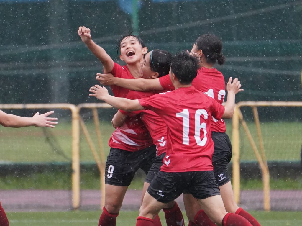大專足聯》攻進關鍵致勝球 台師大宋芯寧:這是大家的功勞 大專足聯》攻進關鍵致勝球 台師大宋芯寧:這是大家的功勞