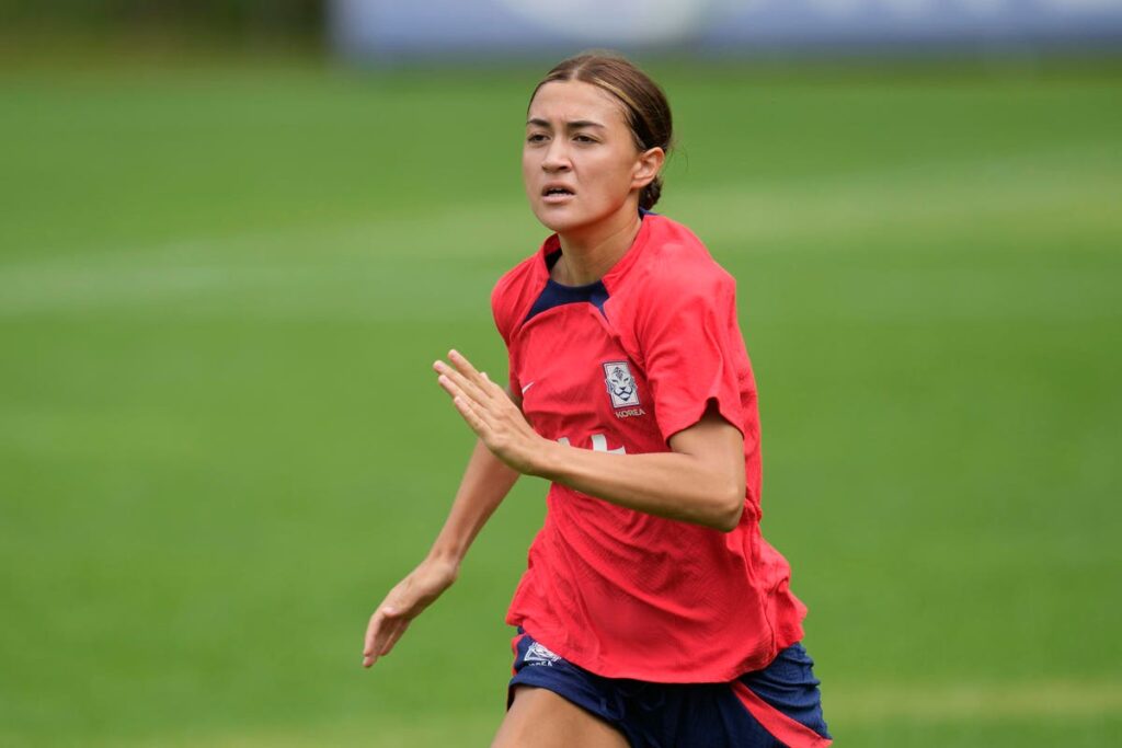 南韓公布女子世界盃名單 年僅16歲美韓混血兒入選 南韓公布女子世界盃名單 年僅16歲美韓混血兒入選