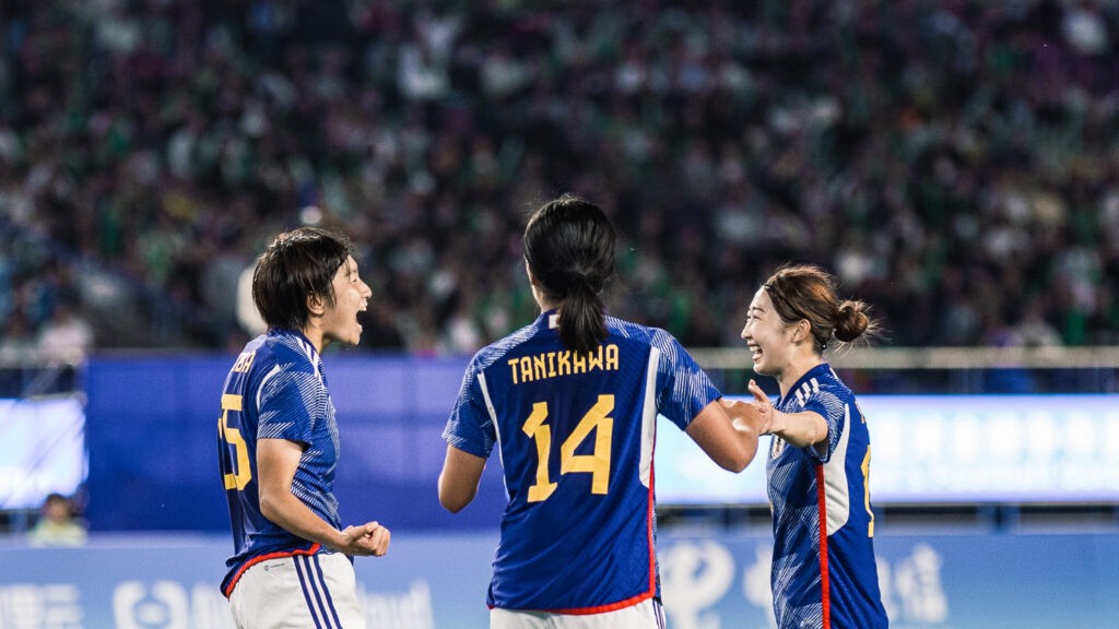 亞運女足》日本女足奪金 成員大多首次踢國際大賽 狩野主帥:這代表WE聯賽帶來了好的影響 亞運女足》日本女足奪金 成員大多首次踢國際大賽 狩野主帥:這代表WE聯賽帶來了好的影響