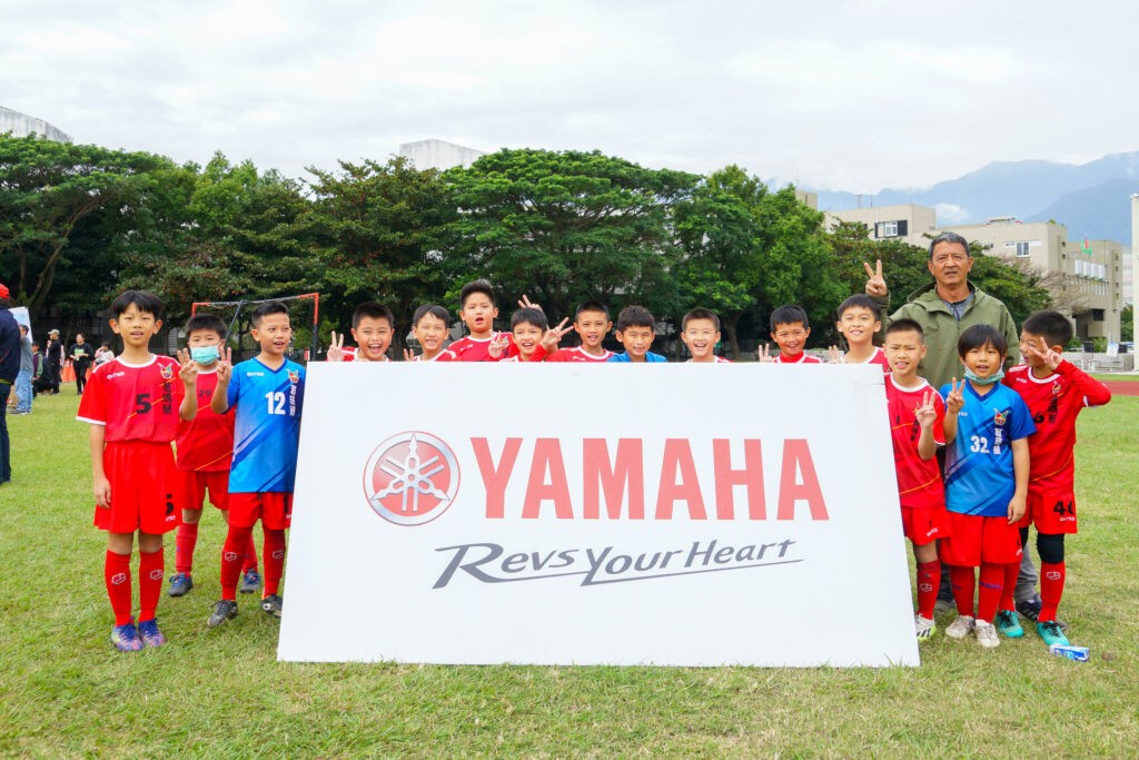 與YAMAHA CUP理念相同 葛瑪蘭天空騎士提倡快樂踢球 與YAMAHA CUP理念相同 葛瑪蘭天空騎士提倡快樂踢球