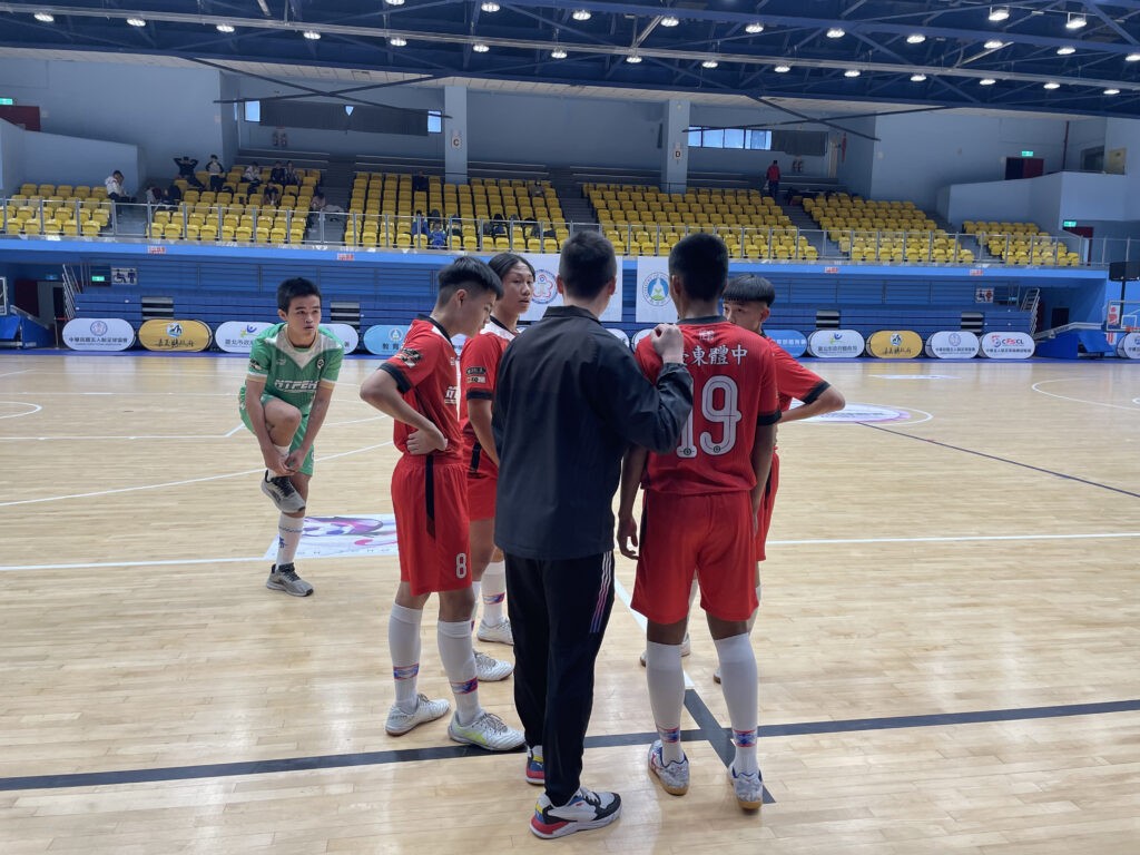 台東體中高中部首次參與中學五人制 吸取經驗為優先目標 台東體中高中部首次參與中學五人制 吸取經驗為優先目標