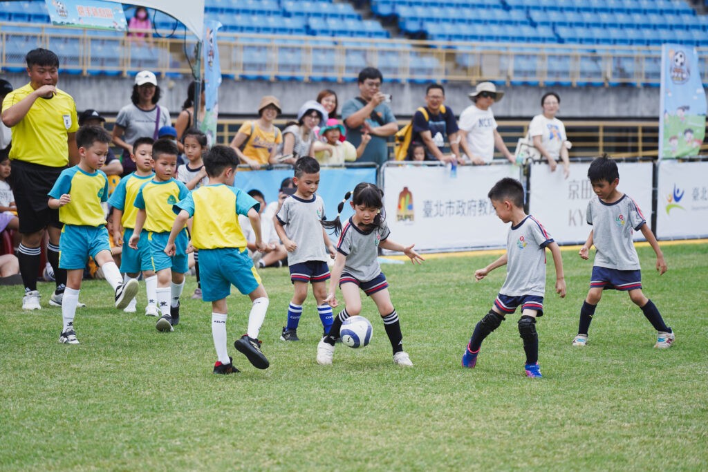 臺北市幼兒足球賽圓滿落幕　邀請幼兒園為明年開始準備