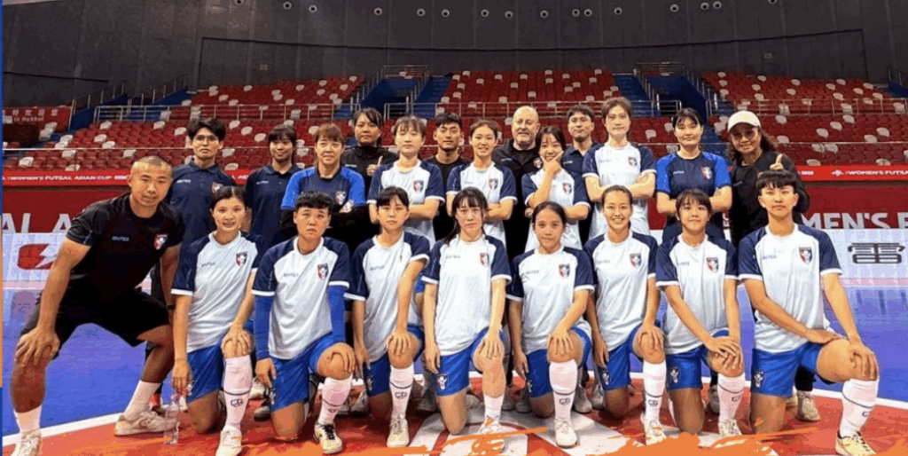 中華五人制女足世界排名第18　一口氣上升7名